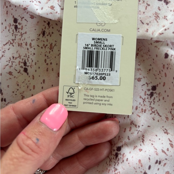 Calia birdie golf skort NWT 16” size Small - Picture 4 of 5